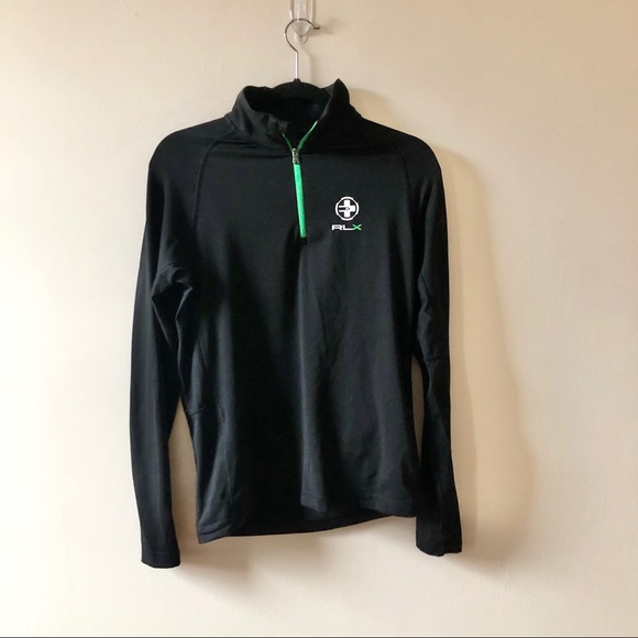 RLX Ralph Lauren Other - Ralph Lauren Sport Black Quarter Zip Top